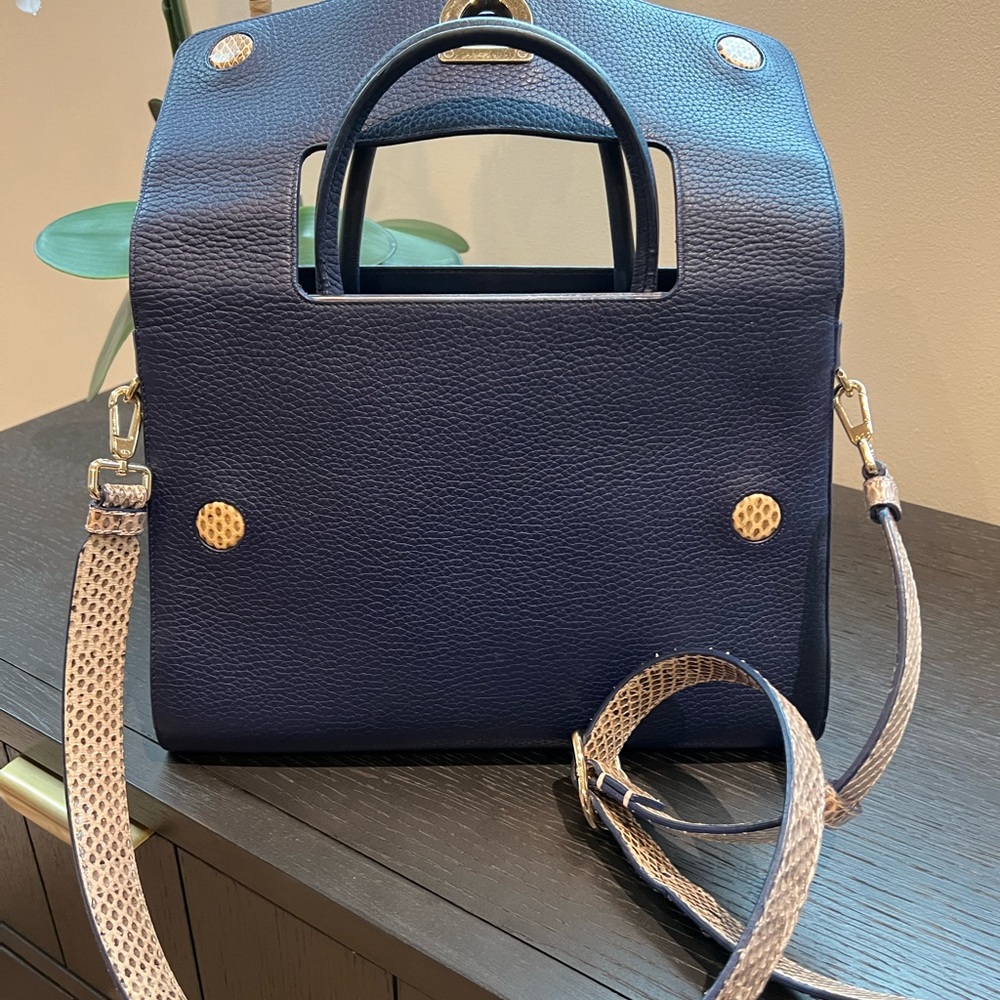 Dior Python Satchel - image 6